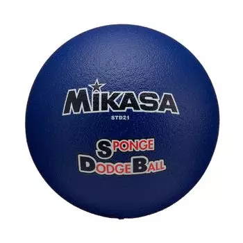 MIKASA Спонж Доджбол, 66см (для дошкольников и учеников начальной школы), 210г, Синий, STD-21 BL