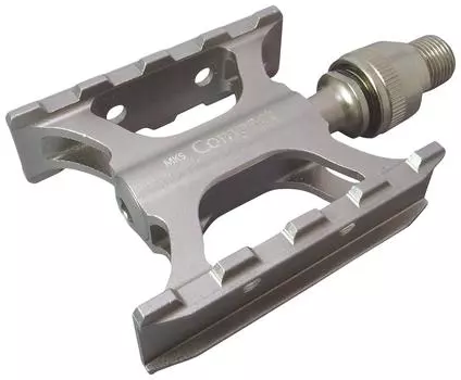 Mikashima Bicycle Pedal Compact Ezy Gray (MKS) (Compact Easy)