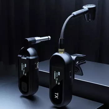 Микрофон для саксофона 160 футов Band Performances Instrument Condenser Clip