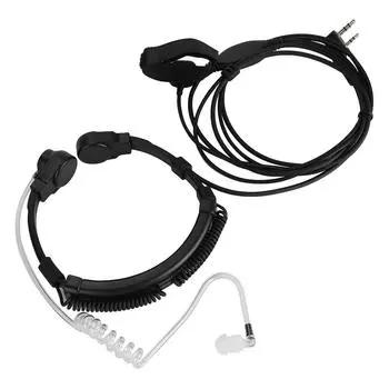 Микрофон с контролем горла, гарнитура с микрофоном для рации UV 5R UV 5RE UV B5