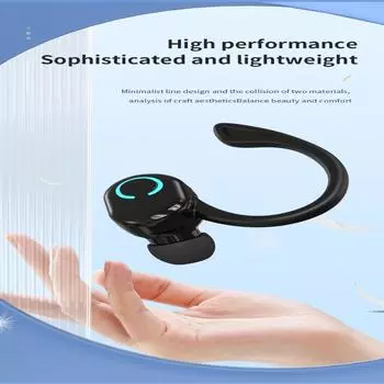 Микрофон с микрофоном Bluetooth-наушники Bluetooth Handsfree гарнитура Беспроводные наушники Ear Hook белый