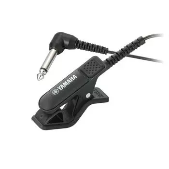 Микрофон-тюнер Yamaha Микрофон, который посылает вибрации непосредственно на тюнер, прикрепляясь к легкосъемному зажиму TM-30BK