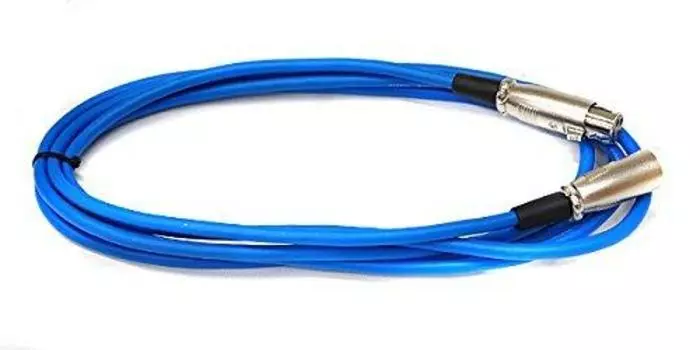 Микрофонный кабель ClassicPro 3м Синяя упаковка (XLR-разъем папа / мама ) [Инспекция PAPILIO/специализированный продукт]