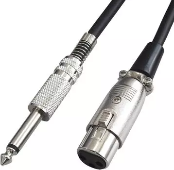 Микрофонный кабель Моно Стандартный штекер Штекерный кабель XLR Кабель 30м F-Factory 6.3мм (мужчина) - XLR/Canon (женский) C-080-30м