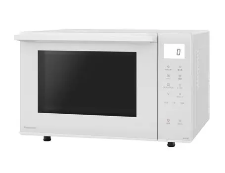 Микроволновая печь Panasonic 23 л Компактная модель Плоский стол Скорость Подогрев Пар Датчик Белый NE-FS3C-W