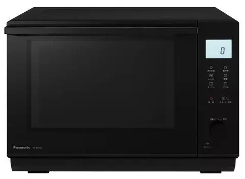 Микроволновая печь Panasonic 26 л, плоский стол, датчик скорости подогрева пара, черный NE-MS4B-K