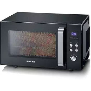 Микроволновая печь с грилем Severin 7763 25л 900 Вт Черный