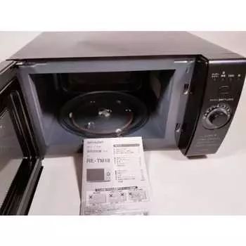 Микроволновая печь Sharp 18L Black SHARP RE-TM18-B