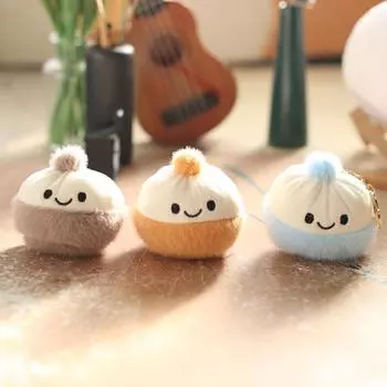 Милая милая маленькая булочка подвеска плюшевая игрушка куклы Xiaolong сумка подвесное украшение брелок кукла кукла 11 cm