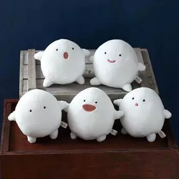 Милая мягкая игрушка «Мальчик и цапля», мультяшный персонаж, мягкая игрушка, подарок на день рождения ребенка ко Дню святого Валентина 12cm