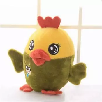 Милая плюшевая игрушка в виде курицы в виде яйца, маленькая подвеска, мини-креативный петух, свадебные метательные мягкие игрушки, подарки 11 см 11CM