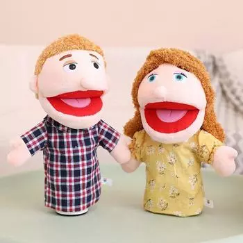 Милая семья, мягкая игрушка, кукла, папа, мама, брат, сестра, косплей, плюшевая кукла, развивающие игрушки, каваи, кукла на палец руки