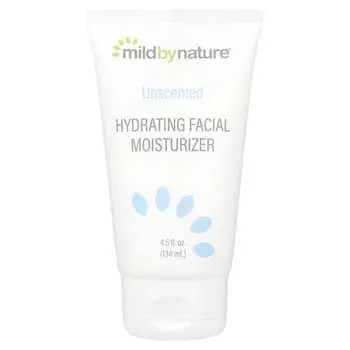 Mild By Nature, увлажняющий крем для лица, без запаха, 4,5 жидких унций (134 мл)