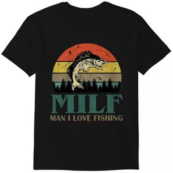 MILF-Man I Love Fishing Funny T-Shirt Classic T-shirt 3XL
