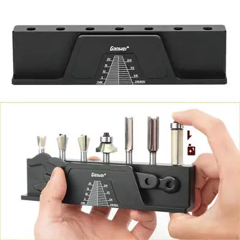 Milling Cutter Storage Stand Multifunctional Quick Change Portable Organizer