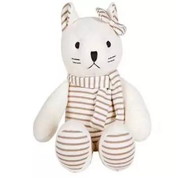 Million Dollar Baby Organic Doll Attachment Cat M, Кошка, корейские детские товары