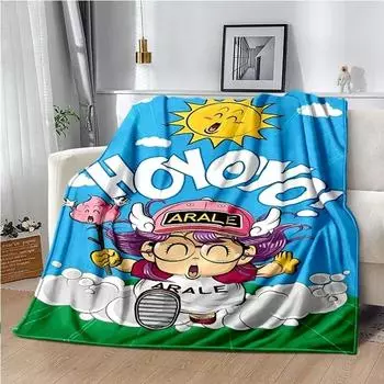 Милое аниме DR S-Slump A-Arale одеяло супер мягкое мультяшное кавайное одеяло для путешествий постельное белье диван диван кровать одеяло подарок на день рождения 30x40in