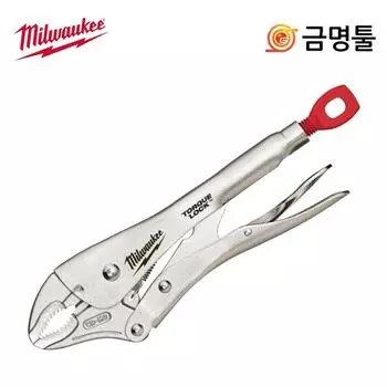 Milwaukee 48 22 3420 изогнутые тиски с замком 10-дюймовые тиски для отвинчивания водопроводной трубы