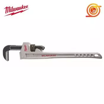 Milwaukee 48 22 7224 Алюминиевый трубный ключ шириной 24 дюйма, сантехнический инструмент 76 мм