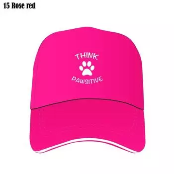 Милые шапки с принтом собачьей лапы Think Pawsitive, кепки для купюр, Camisas, унисекс, новинка, кепка для молодежи, козырьки для гольфа, кепки и усилитель; Билл Хэт C