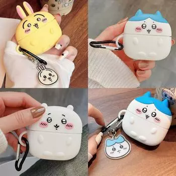 Милый чехол Chiikawa для Airpods 1/2/3 защитный чехол для Airpods Pro Pro2 Kawaii креативный беспроводной Bluetooth-наушник аниме-чехол For Airpods 1 2