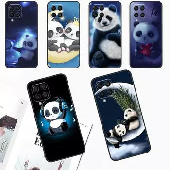 Милый чехол с изображением малыша-панды для Samsung Galaxy M55 M21 M31 M51 M12 M32 M52 M20 M13 M23 M33 M53 M14 M34 M54 M30s Samsung M21