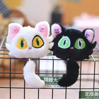 Милый милый колокольчик Bud Journey маленькая подвеска плюшевая игрушка кукла котенок сумка подвесное украшение брелок кукла 10 cm.