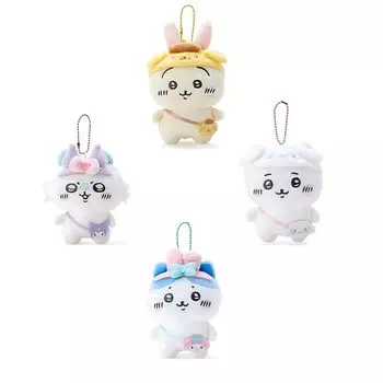 Милый плюшевый брелок-подвеска из коллаборации Sanrio с Хачиварэ Моэ, популярная манга, милая сумка, день рождения, аниме-товары, кролик, мерч, украшение, подвеска,
