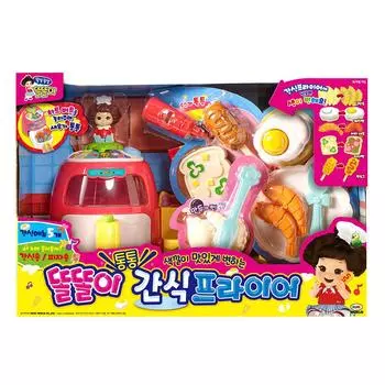 [Mimi World Official] Умная фритюрница Tongtong Snack Fryer, популярные корейские игрушки-персонажи