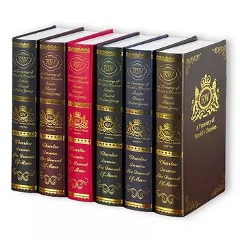 MIMIA Набор из 6 книг-муляжей для фотосъемки, украшение комнаты, поддельные иностранные книги, фигурка для показа, размер поддельной книги (Европейский
