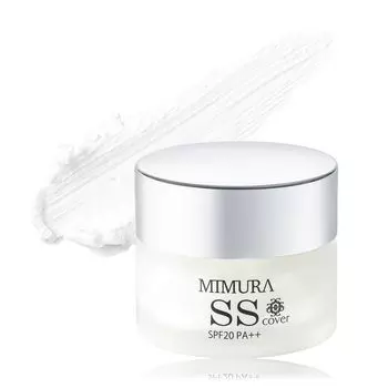 MIMURA Skin Cover 20 г SS Макияж не проваливается в поры, сделано в Японии Smooth Cover база, выкл, увлажнение, солнцезащитный крем, покрытие, анти-блестящая база, УФ,
