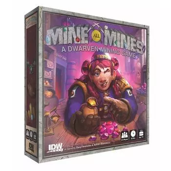Mine All Mines. Настольная игра про горное дело гномов