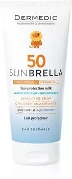 минеральное солнцезащитное молочко SPF 50 TU прозрачный