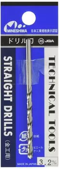 Mineshima Single Drill Blade Hobby Tool 3.2mm L-10-32