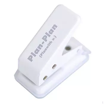 Mini 1 Hole Paper Punch Tool Circle Cutter Round Portable Easily Press 6mm Diameter синий