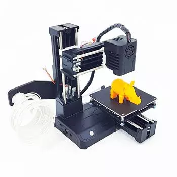Мини-3D-принтер EasyThreed K9, простой в использовании, подарочный 3D-принтер начального уровня, FDM, ТПУ, нить PLA, 1,75 мм, черный US чёрный