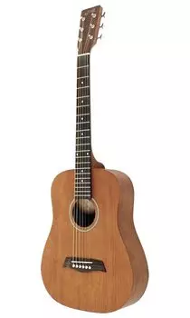 Мини акустическая гитара серии Compact Acoustic, корпус из красного дерева S.Yairi (Мини-гитара) YM-02/MH [Включено программное обеспечение] красное дерево