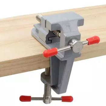 Mini Aluminium Bench Vise DIY Tools Mini Bench Vise Bench Vise Table Vise Small Bench Vise Fixed Tool Small Flat Nose Plier Pack of 1