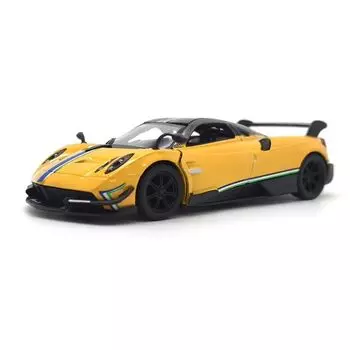 Мини-автомобиль KiNSMART/Kinsmart 1/38 Pagani Huayra PAGANI HUAYRA BC LIVERY EDITION 2016 С выдвижным механизмом и коробкой (оранжевый)
