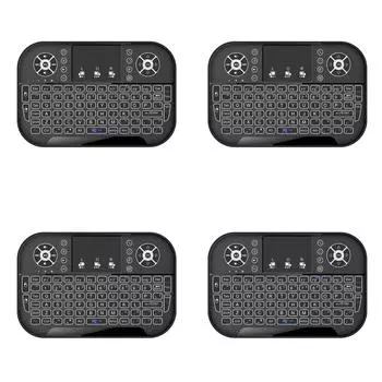 Мини-беспроводная клавиатура 2,4G и Bluetooth-совместимая воздушная мышь с дистанционным управлением для ТВ-приставки