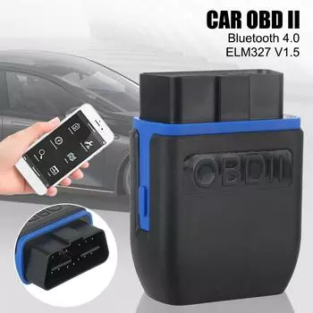 Мини беспроводной Bluetooth 4,0 диагностический сканер инструменты для ремонта автомобилей ELM327 V1.5 OBD2 сканер автомобильный считыватель кодов автомобильный OBD II