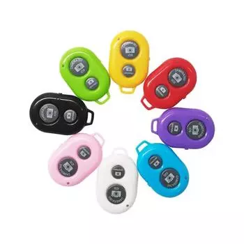 Мини Bluetooth камера-совместимый пульт дистанционного управления кнопка спуска затвора фото телефон селфи для IOS/Android смартфонов синий