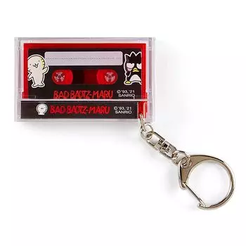 Мини-брелок Sanrio Bad Badtz Maru с кассетой 867420