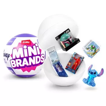 Мини Бренд Disney Store Серия 3 Тема Сюрприз Коллекционный Слепой Капсулы ZURU, Мини, Упаковка.