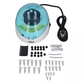 Mini Centrifuge Mini Handheld Low Noise ABS 4000RPM Benchtop Centrifuge Machine