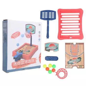 Mini Cute Basketball Game Tabletop Basketball Toy ParentChild Interaction Toy Gift(красный ) красный