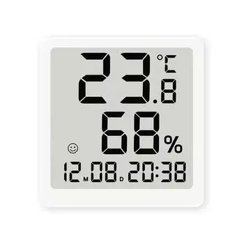 Mini Desk Clock LCD Digital Wall Clock New Table Clock Household белый