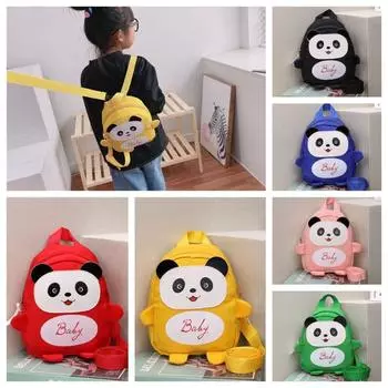 Мини-детская школьная сумка Anti-lost Детский садовый рюкзак Simple Panda Детский рюкзак для девочек