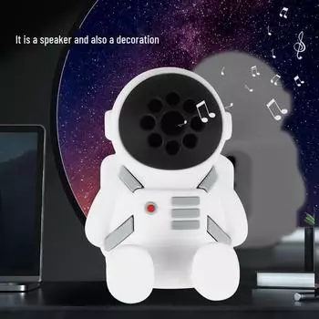 Мини-динамик Bluetooth Astronaut с выдвижными ножками - Портативная подставка для украшений null