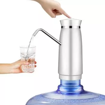 Мини-диспенсер для воды, водяной насос в бочке, перезаряжаемый через USB, автоматический электрический водяной насос, насосы для бутылок с водой, диспенсер белый